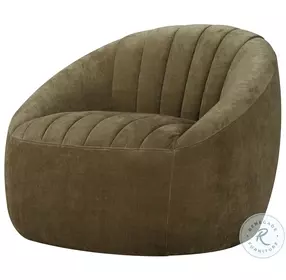 Narrows Moss Green Swivel Chair