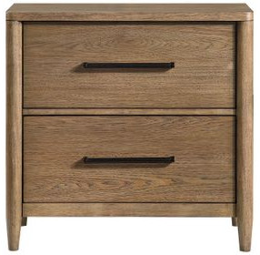 Sonoma Brown 2 Drawer Nightstand