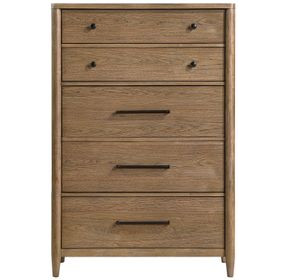 Sonoma Brown 5 Drawer Chest