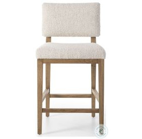 Carlo Somerton Ash Performance Fabric Counter Height Stool