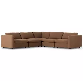 Ingel Antwerp Cafe 5 Piece Sectional