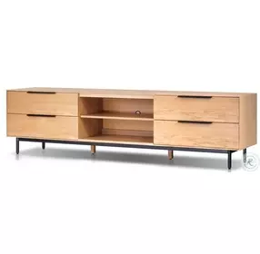 Akira Light Oak TV Stand