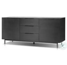 Akira Black Sideboard