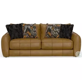 Corvara Caramel 91" Sofa