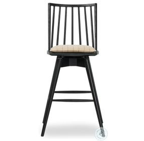 Lewis Lavon Flint Swivel Bar Stool