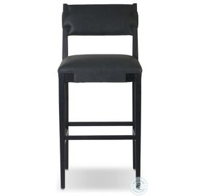 Tamari Brickhouse Black Bar Stool