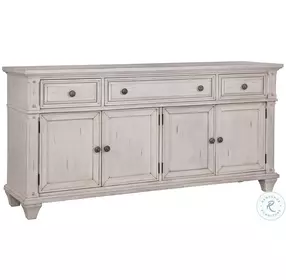 Sedona Cobblestone White 72" TV Stand