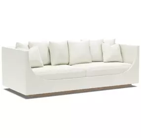 Claudette Cream 95" Sofa