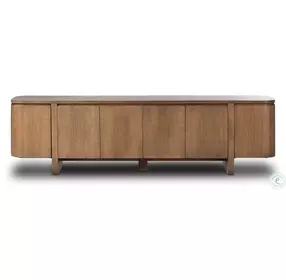 Elle Tawny Oak 92" Media Console