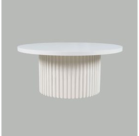 Auden White Round Cocktail Table