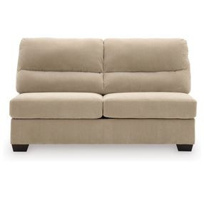 SimpleJoy Sand 65" Armless Loveseat