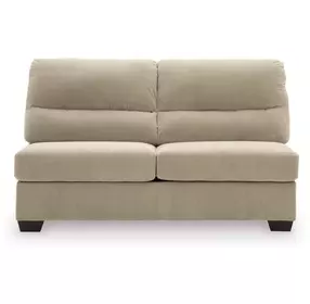 SimpleJoy Sand 65" Armless Loveseat