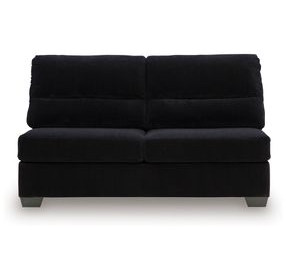 SimpleJoy Onyx 65" Armless Loveseat