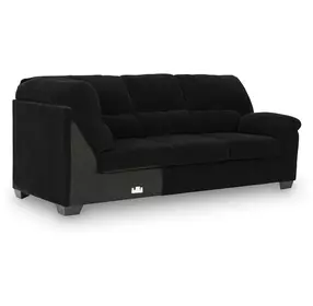 SimpleJoy Onyx 88" RAF Sofa with Corner Wedge