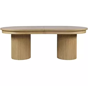 Auden Natural Extendable Oval Dining Table
