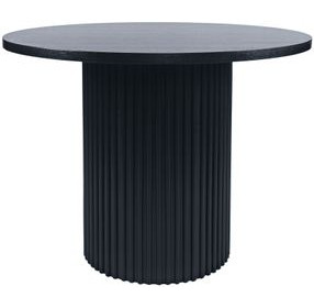 Auden Black 48" Round Counter Height Dining Table