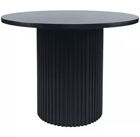 Auden Black 48" Round Counter Height Dining Table