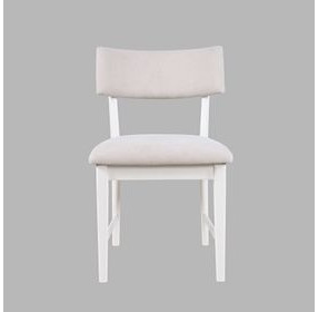 Beck Gray Upholstered Dining Chair Set of 2