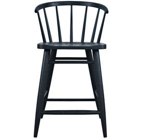 Fitz Black Counter Height Stool