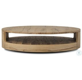 Matheus Natural Reclaimed French Oak Coffee Table
