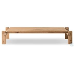 Marcia Natural Reclaimed French Oak Rectangular Coffee Table