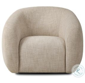 Channing Yuma Cream Swivel Chair