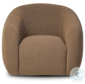 Channing Crypton Nomad Mushroom Performance Fabric Swivel Chair