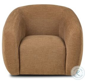 Channing Laughlin Ochre Swivel Chair
