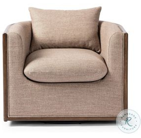 June Alcala Fawn Performance Fabric Swivel Chair