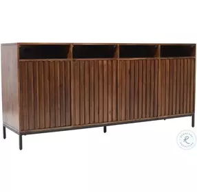 Ryder Walnut 70" Console Storage TV Stand
