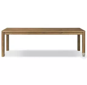 Noeline Resawn Worn Oak 116" Extendable Rectangular Dining Table