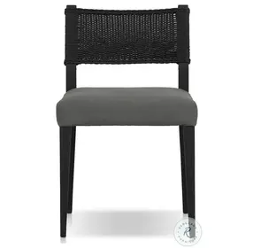 Ferris Arashi Graphite Outdoor Dining Chair Set of 2