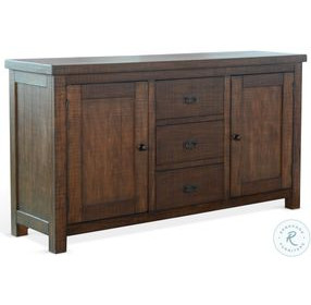 Havenstead Dark Brown 66" Buffet