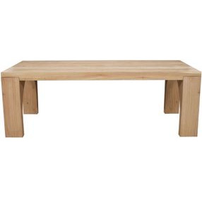 Archimedes Oak 88" Rectangular Dining Table