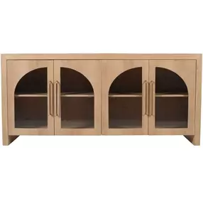 Archimedes Oak 4 Door 60" Sideboard