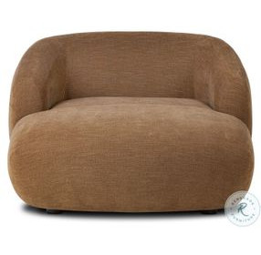 Channing Laughlin Ochre 53" Upholstered Chaise