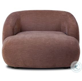 Channing Laughlin Plum 53" Upholstered Chaise