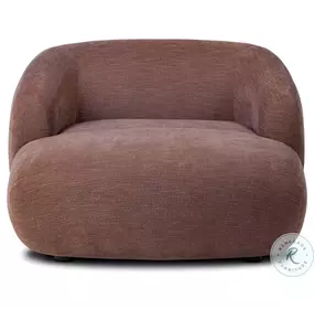 Channing Laughlin Plum 53" Upholstered Chaise
