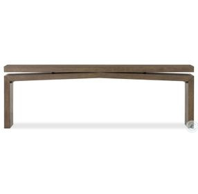 Matthes Rustic Grey Veneer 94" Console Table