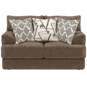 Tyson Hazel Loveseat with Cuddler Cushions