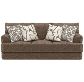 Tyson Hazel 93" Sofa with Cuddler Cushions