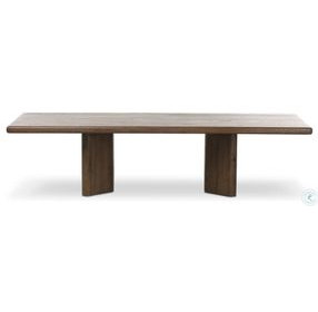Castro Grey Reclaimed French Oak 118" Rectangular Dining Table