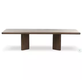 Castro Grey Reclaimed French Oak 118" Rectangular Dining Table