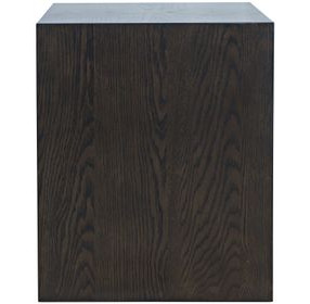 Laurel Espresso 15" Square End Table