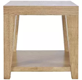 Laurel Natural 24" Square End Table