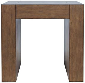 Taos Chestnut Square End Table