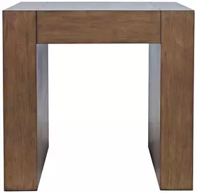 Taos Chestnut Square End Table