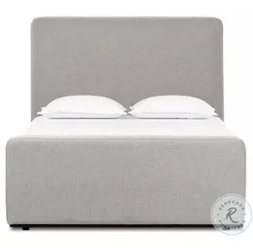 Colt Aldred Silver Performance Fabric Queen Upholstered Bed
