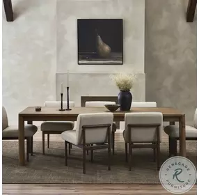 Noeline Resawn Worn Oak Extendable Rectangular Dining Room Set