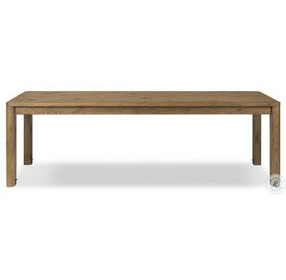 Noeline Resawn Worn Oak 136" Extendable Rectangular Dining Table